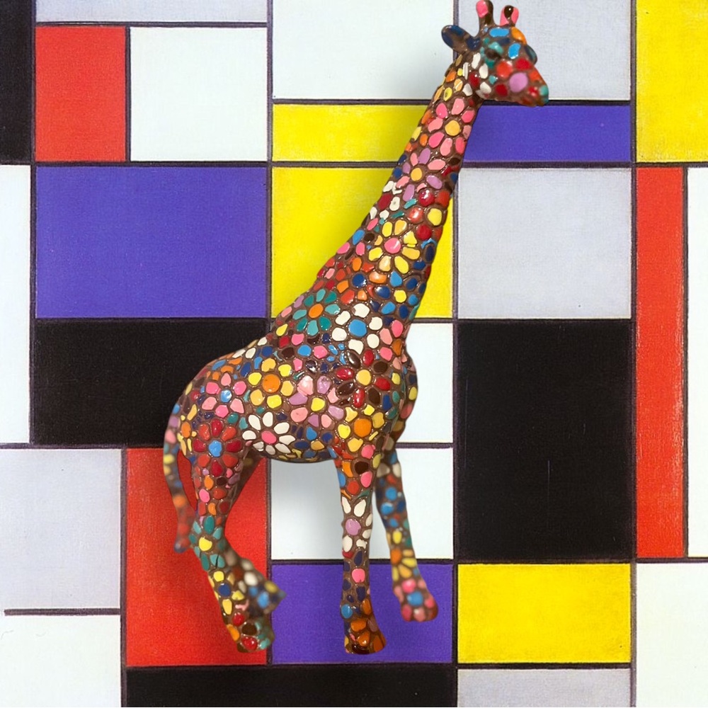Beautiful Vibrant Giraffe, from Spain